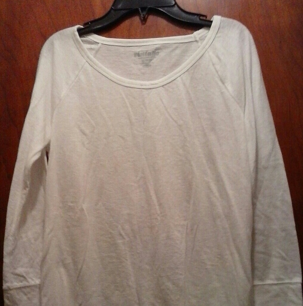 NWOT Vintage Soft Old Navy Tee Sea Salt 3/4sleave